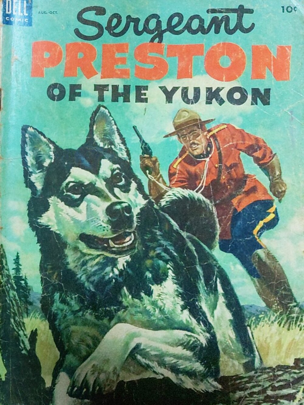 Sergeant Preston of the Yukon Issue #8 Published in 1953
